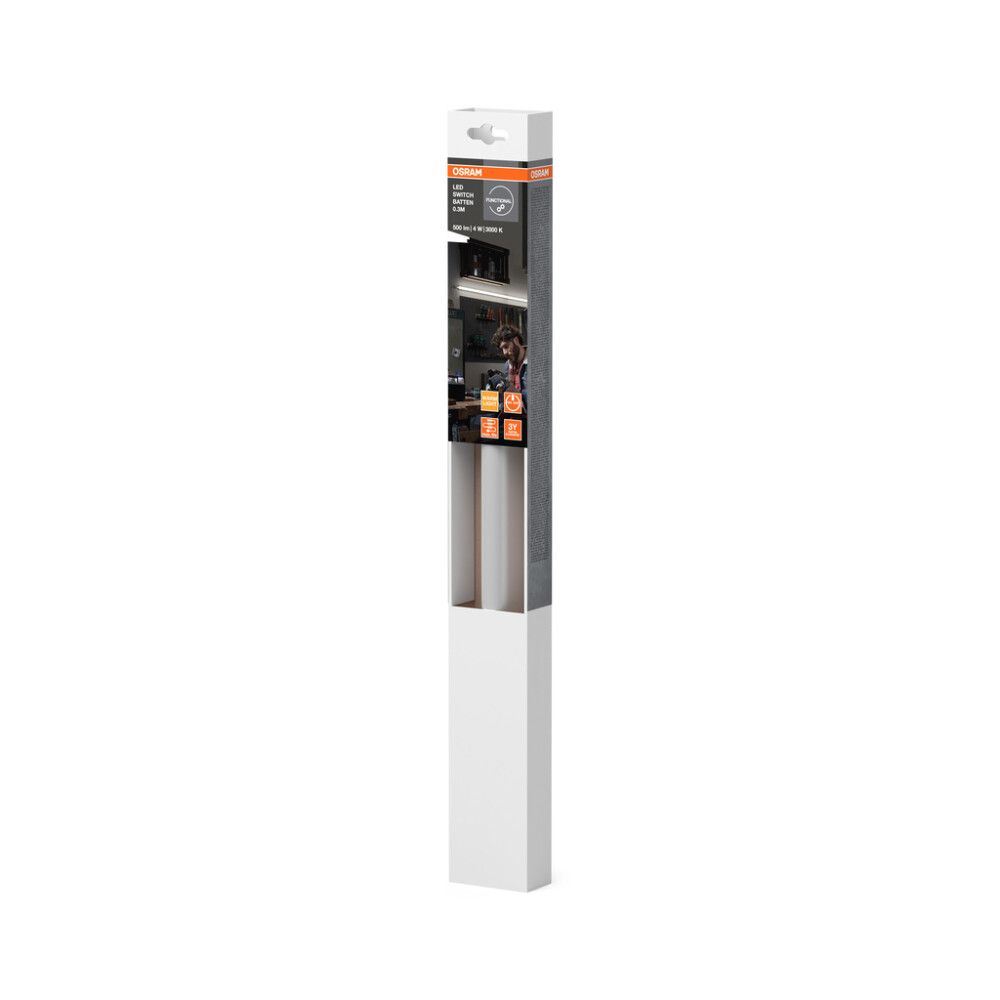 LYSARMATUR OSRAM BRYTER 30CM 4W HVIT