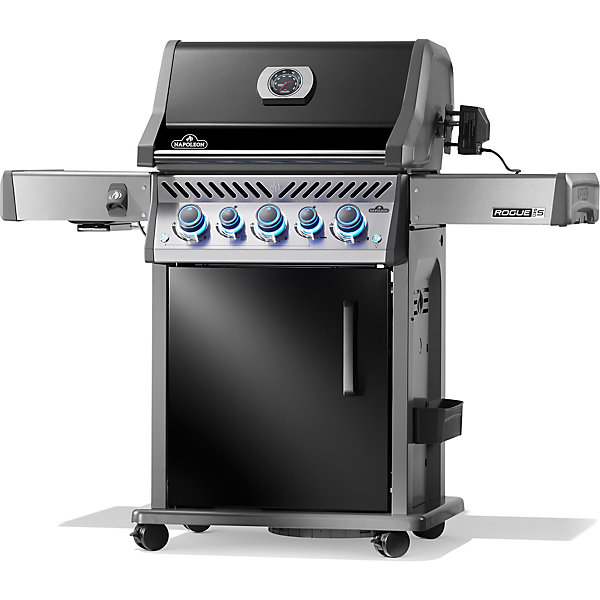 Barbecue à gaz Napoleon Rogue Pro S noir 3 brûleurs avec Sizzle Zone