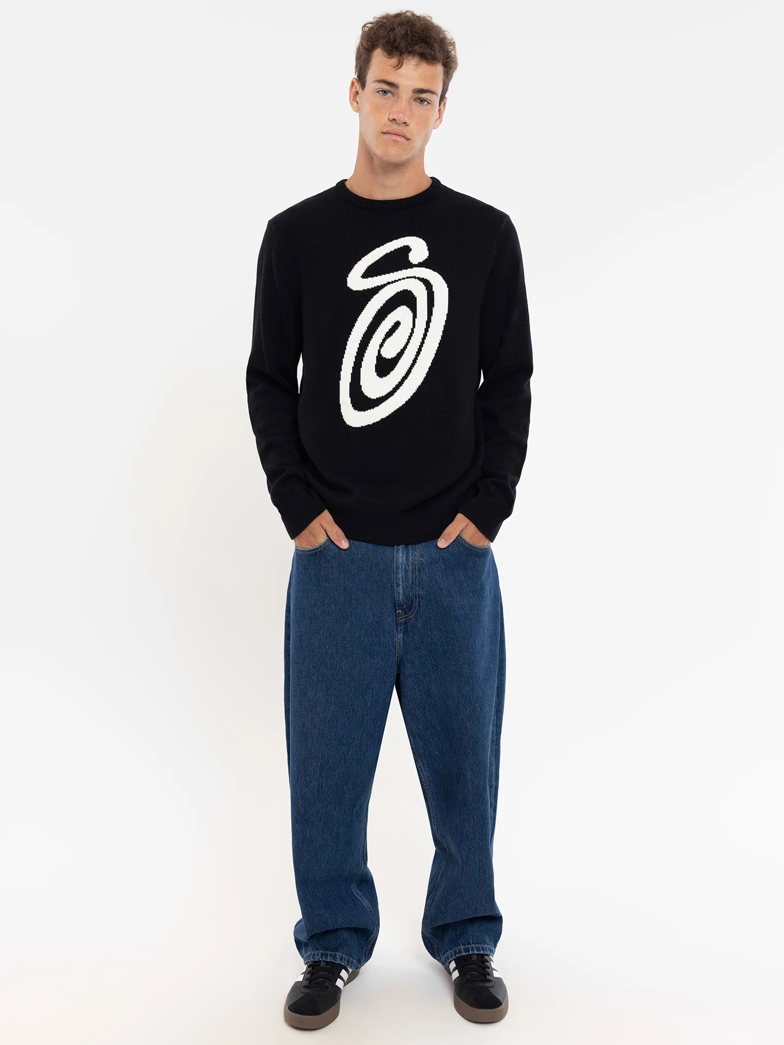 Swirly S Sweater