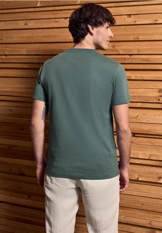 T-Shirt mit maritimem Print