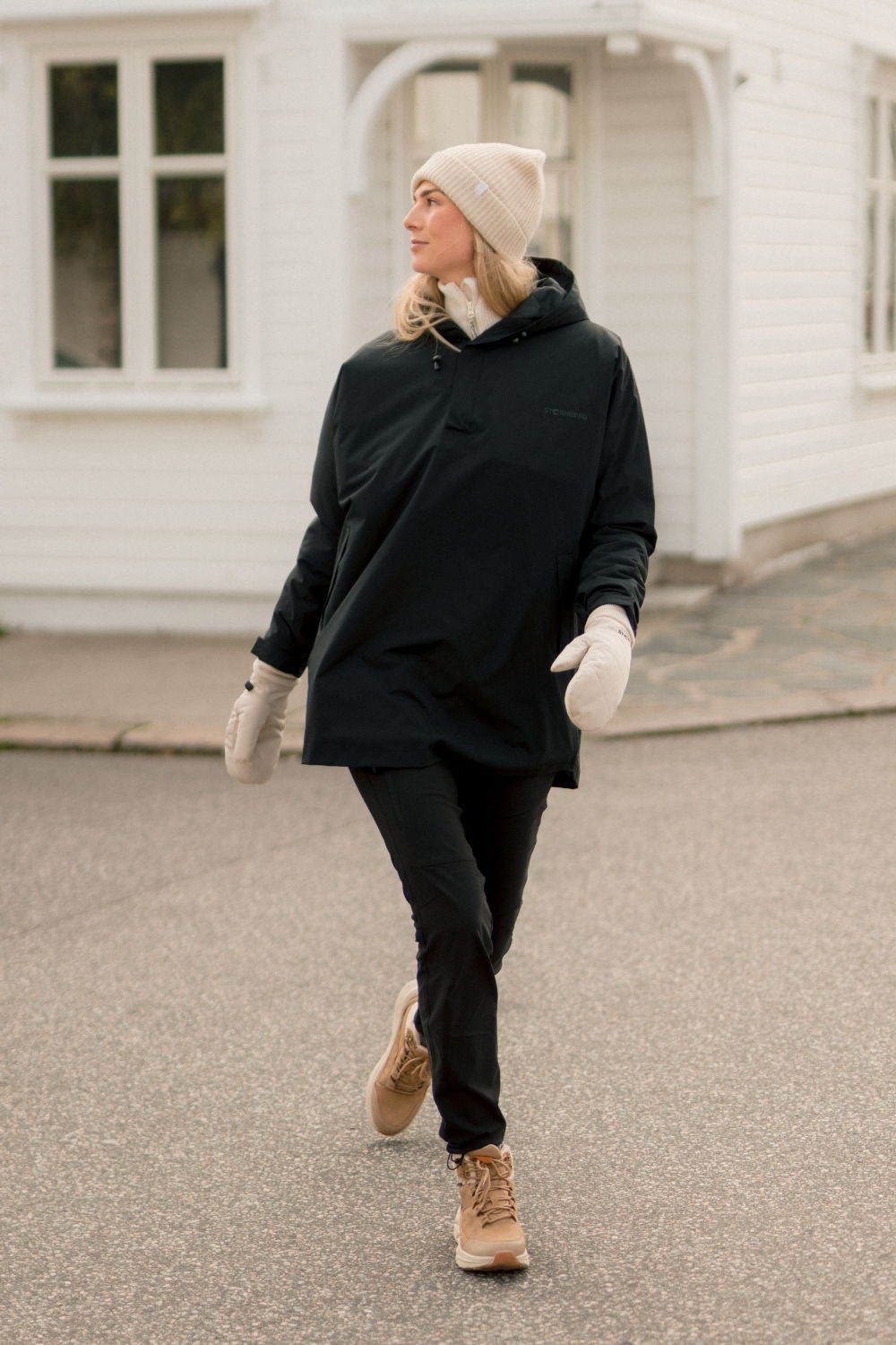 Hemsedal vattert skallponcho