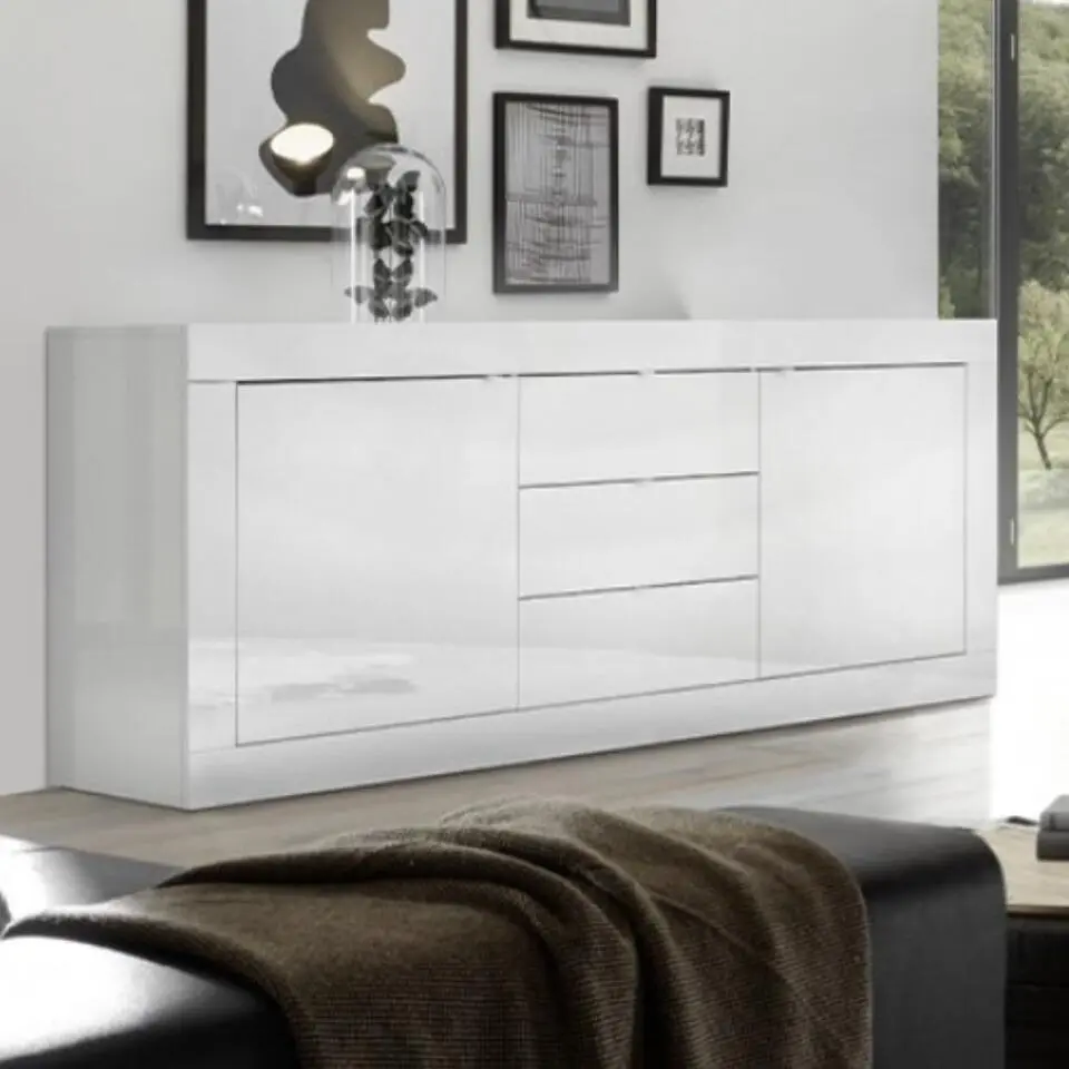 CALICOSY - INITIAL Dressoir - Wit - 42x210x85,8 cm