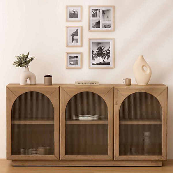 Lot de 5 cadres photos en bois
