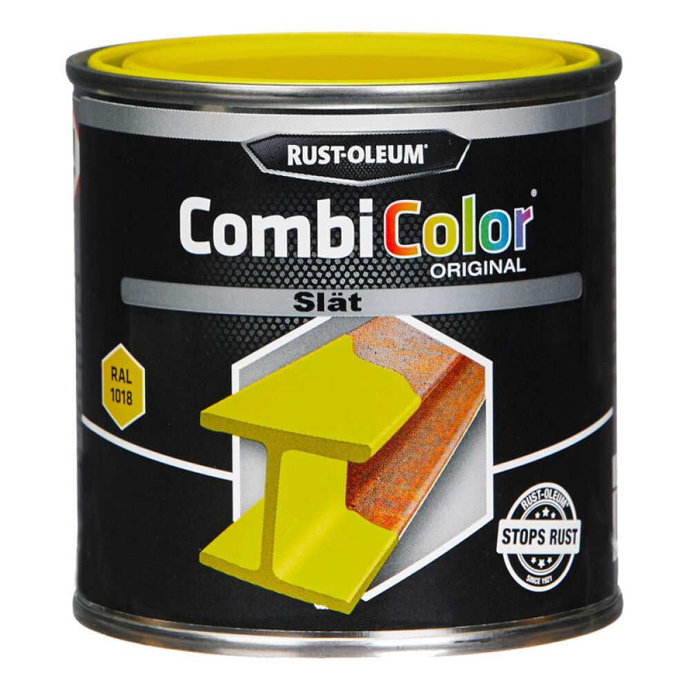 METALLAKK COMBICOLOR® BLANK GUL 250 ML