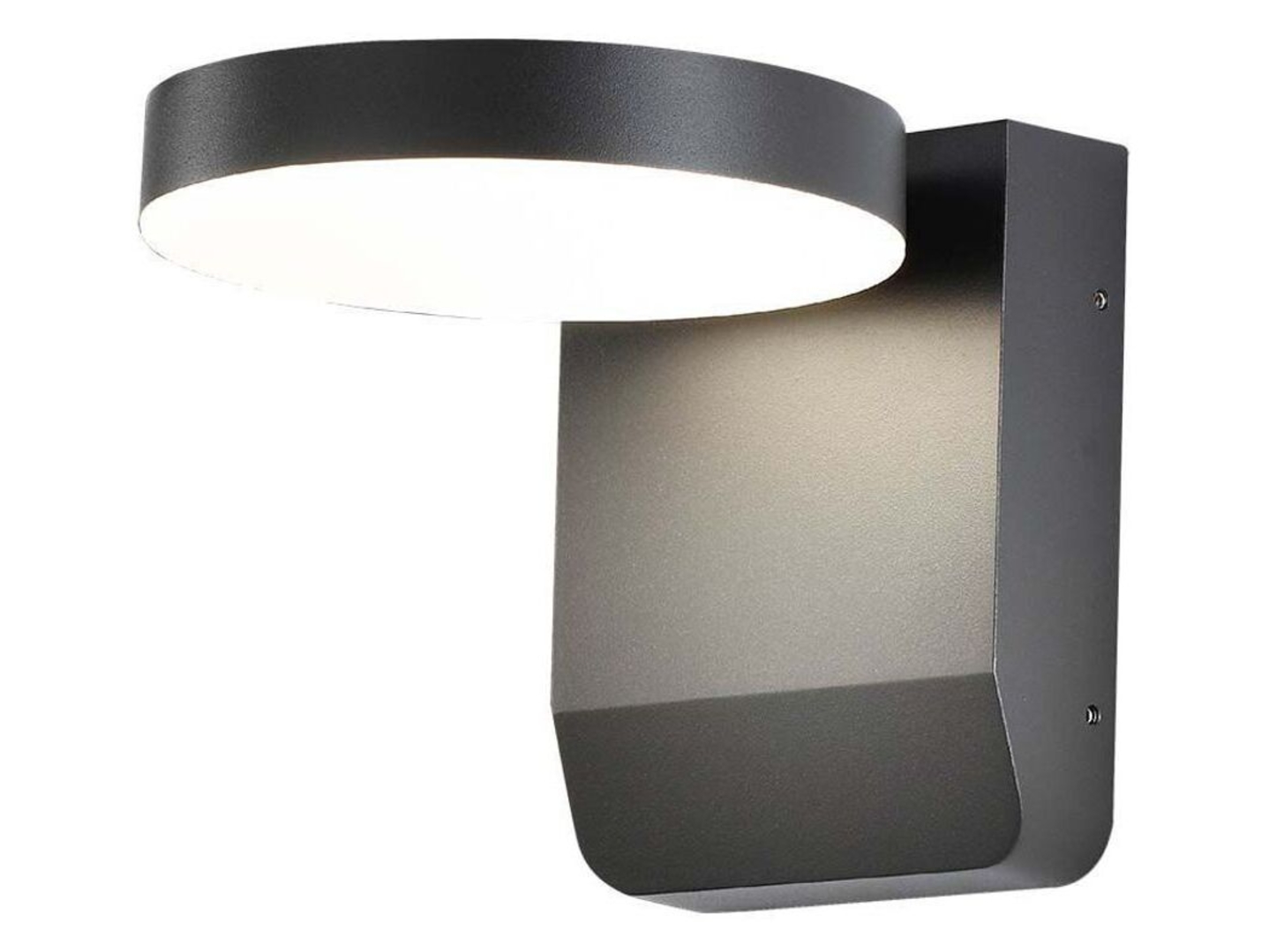 Kinkiet zewnętrzny VT-11020 LED 3000K 16 cm aluminiowy czarny