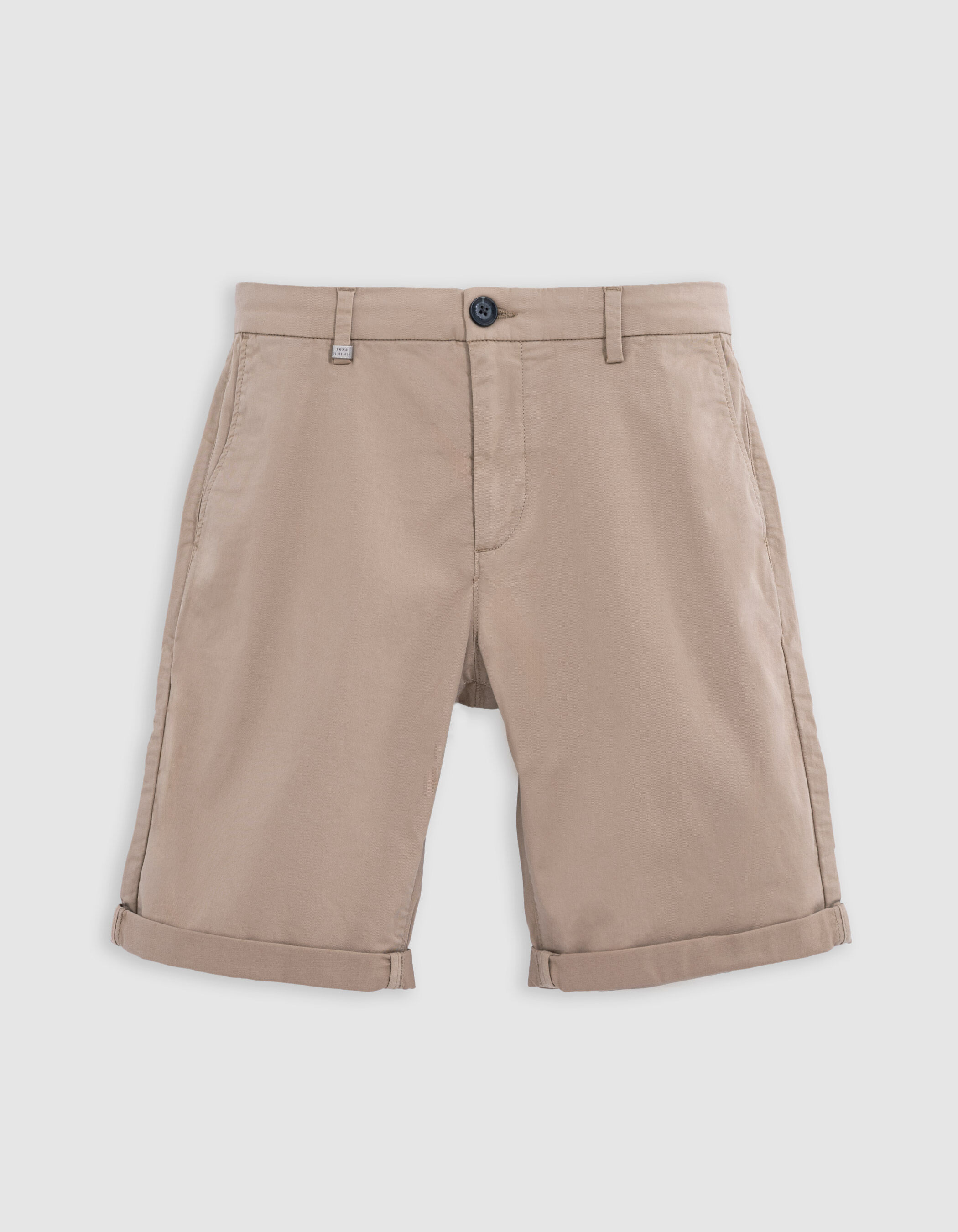Bermuda CHINO TAPERED sable Homme