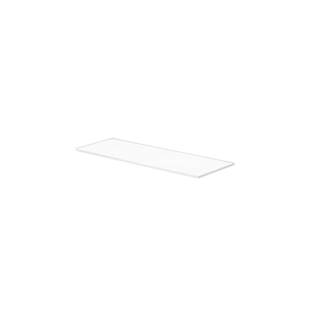 GLASSHYLLE DOLLE STANDARD HVIT 600X200X8 MM