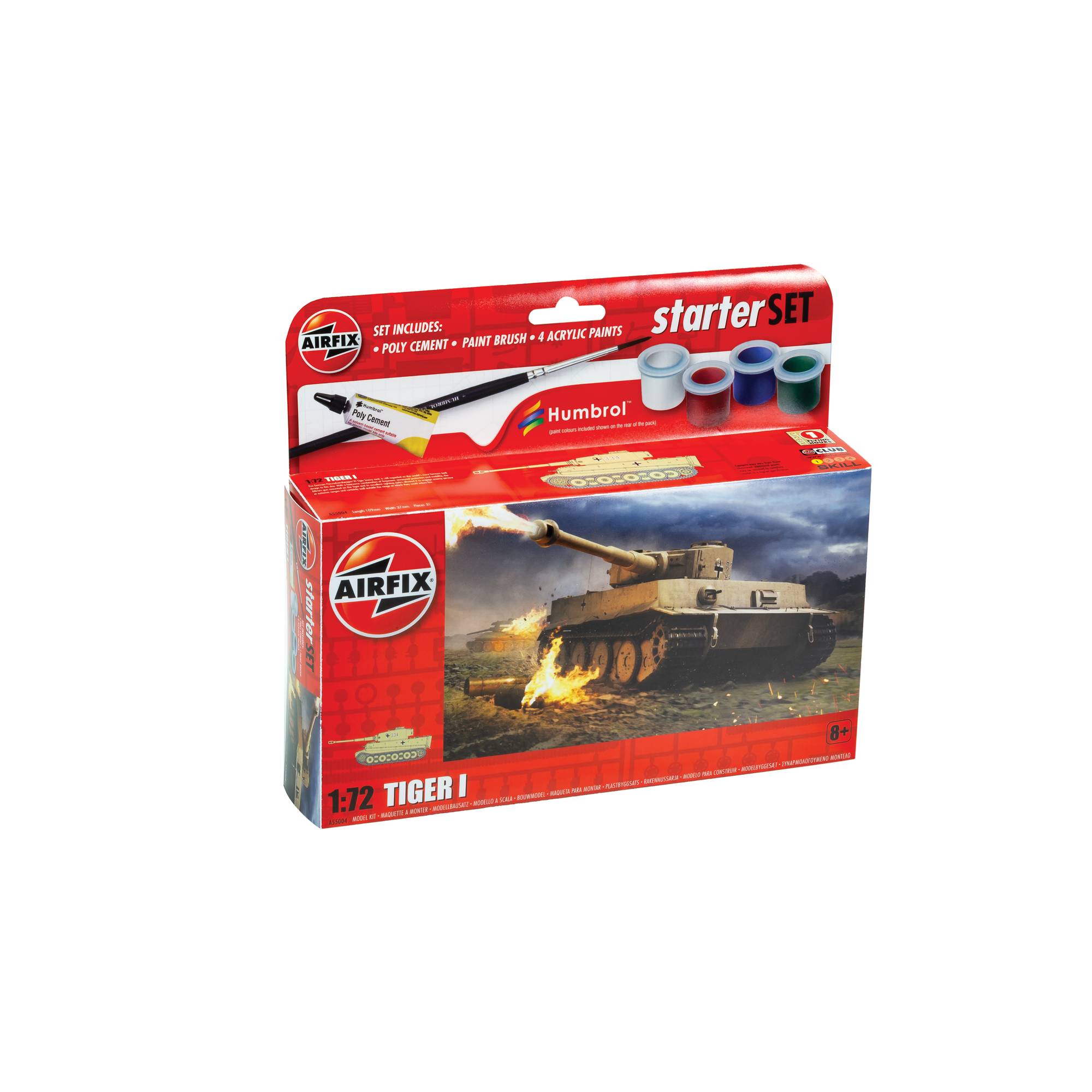 Airfix Tiger I Starter Set 1:72