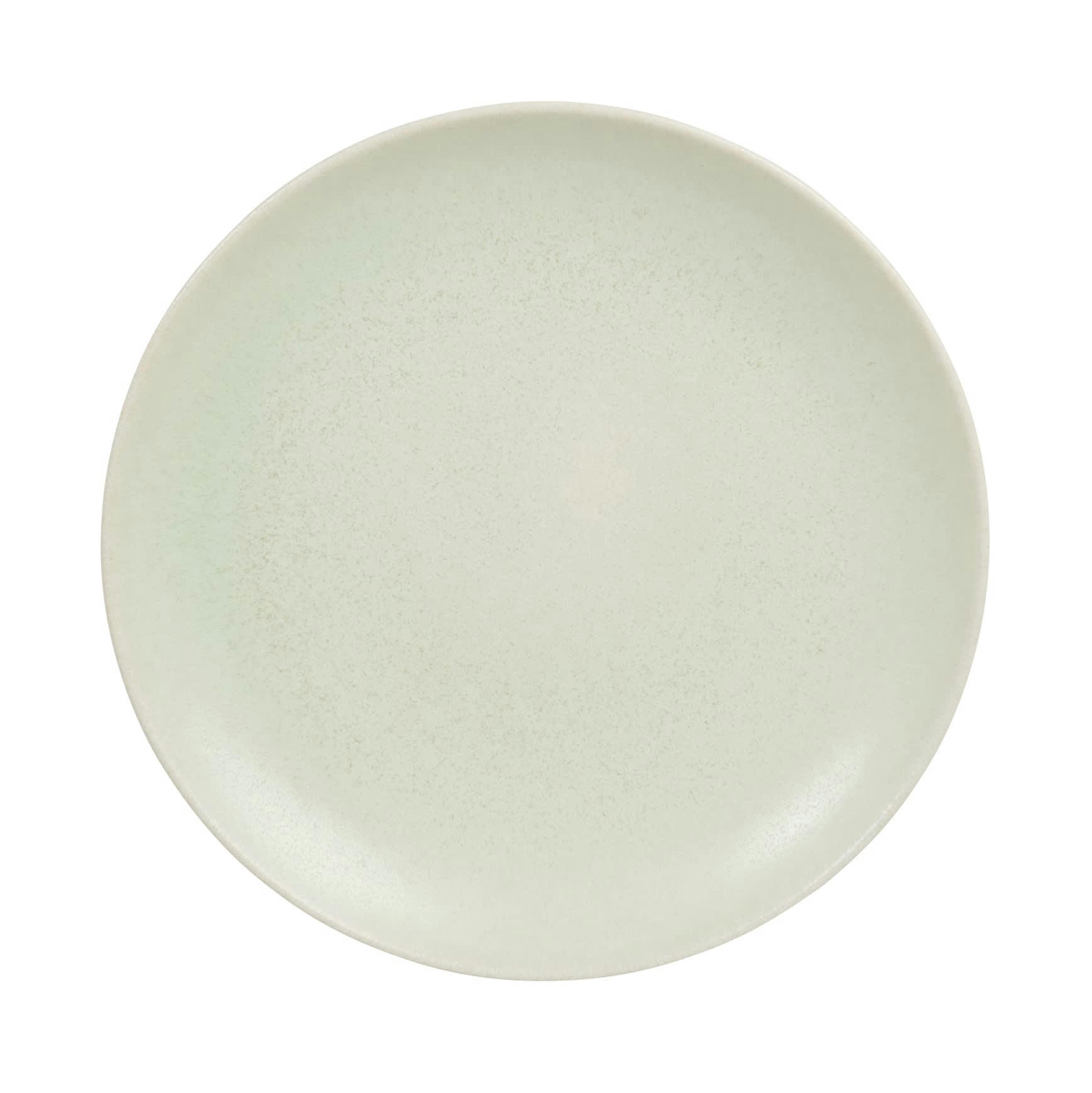 - Assiette à dessert en grès vert