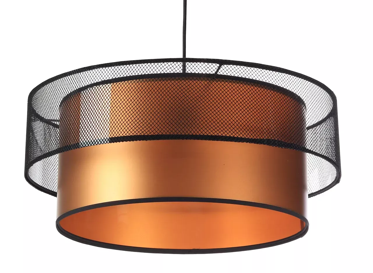 Lampa wisząca DOUBLE NET 40 miedziana