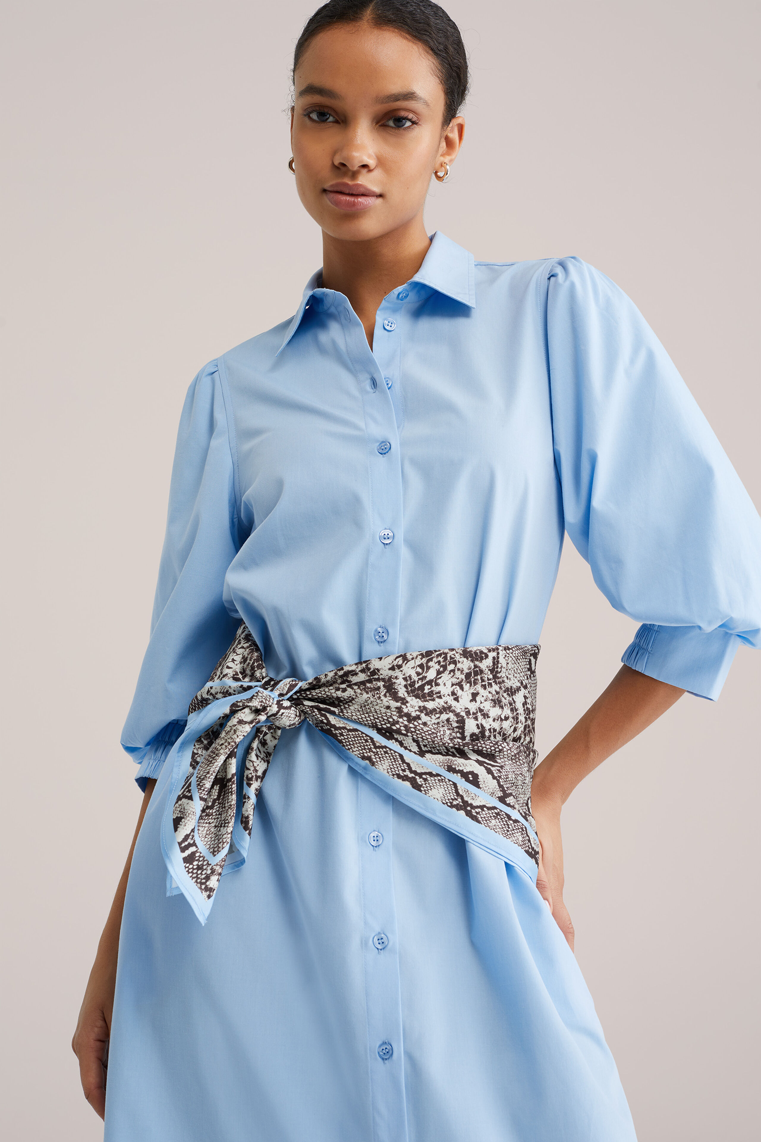 Dames sjaal met print