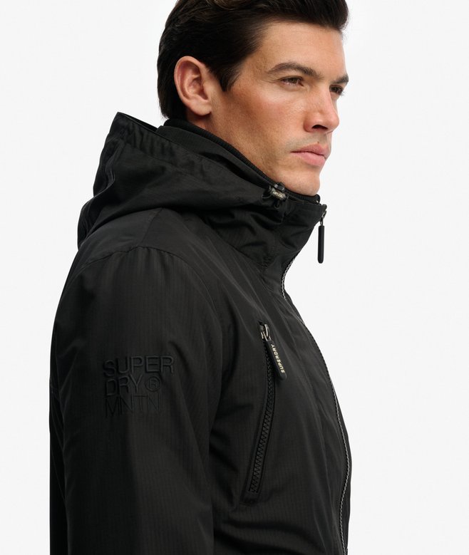 Hooded Mountain Windbreaker Jacket