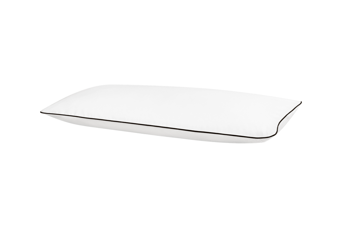 noo.ma Oba kussensloop katoensatijn 300 TC - Classic White 80 x 80 cm