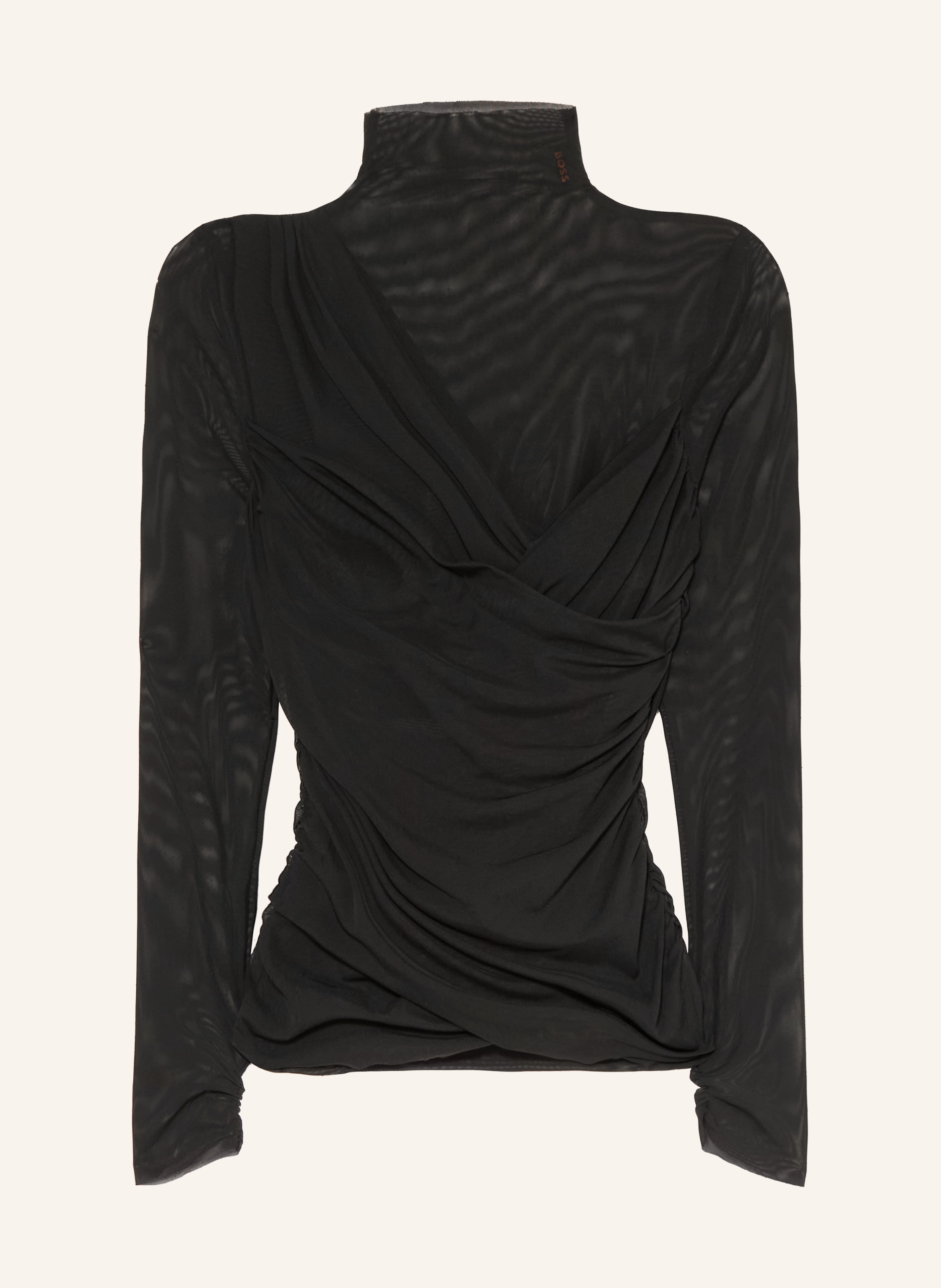 BOSS Longsleeve ETULAH aus Mesh