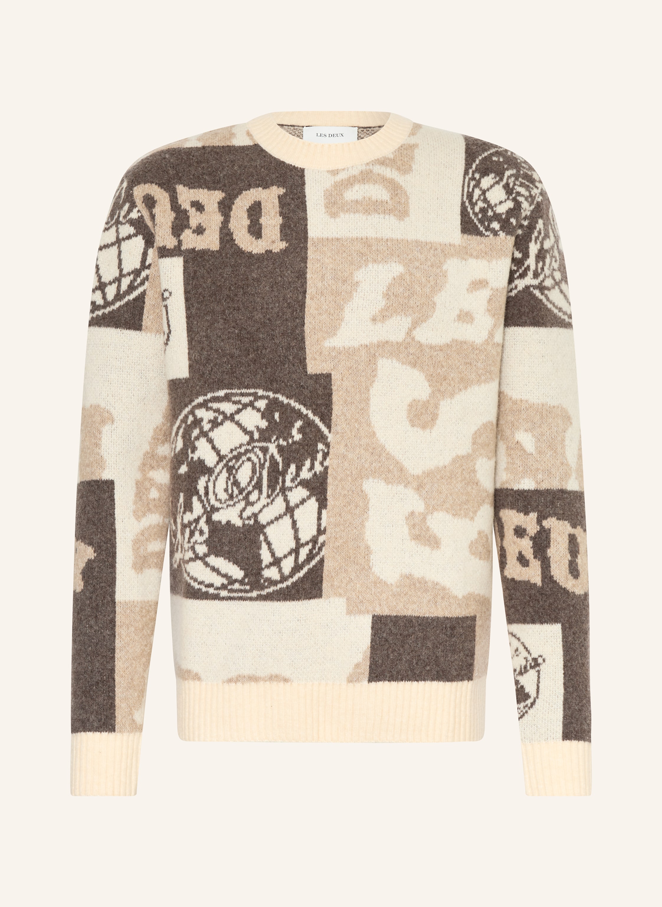 LES DEUX Pullover GLOBE