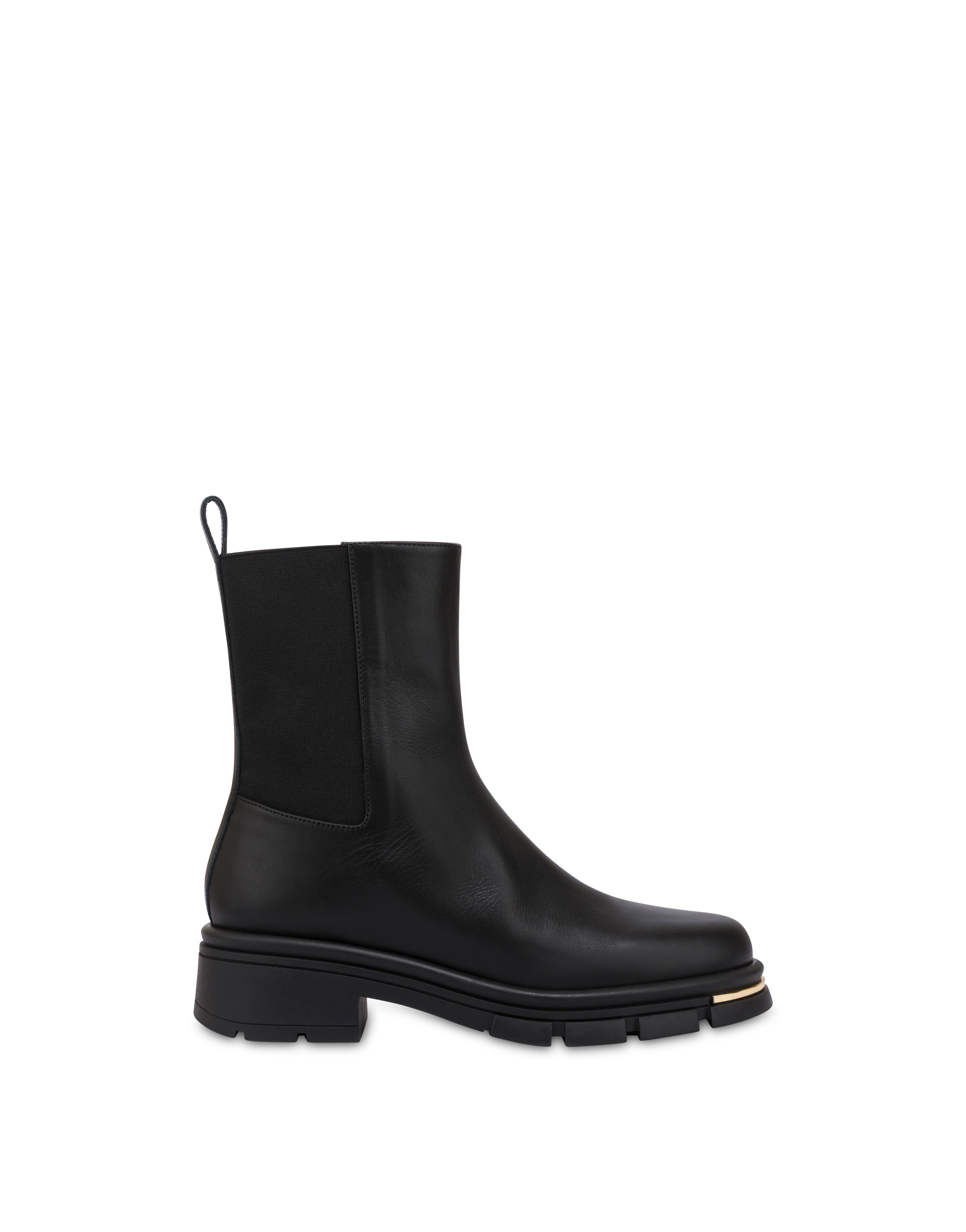 Stivaletto Comfy In Vitello Nero
