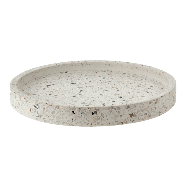 BANDEJA REDONDA 20 CM TERRAZZO