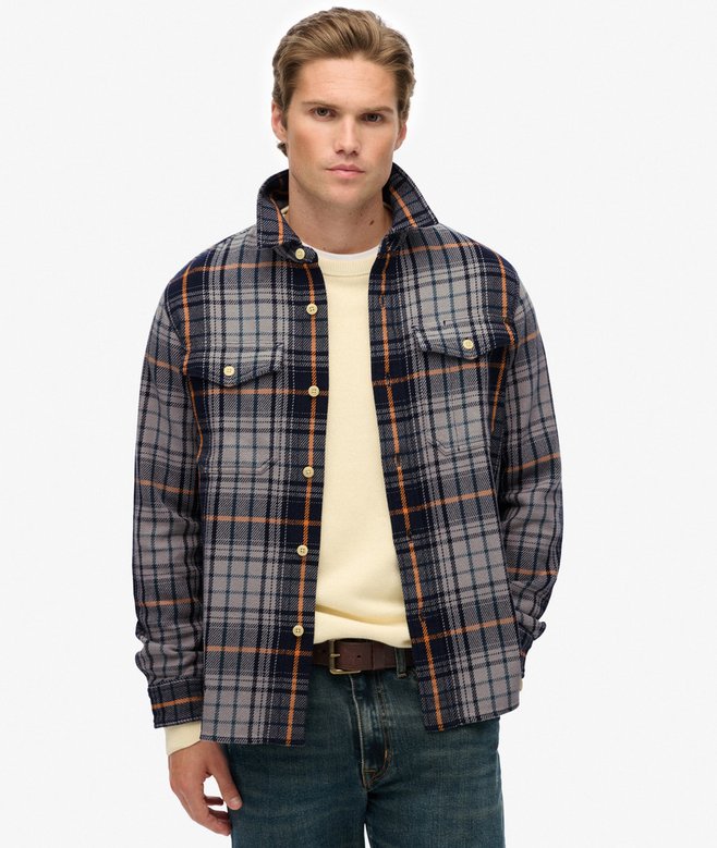 The Merchant Store - Heavy Checked Shirt