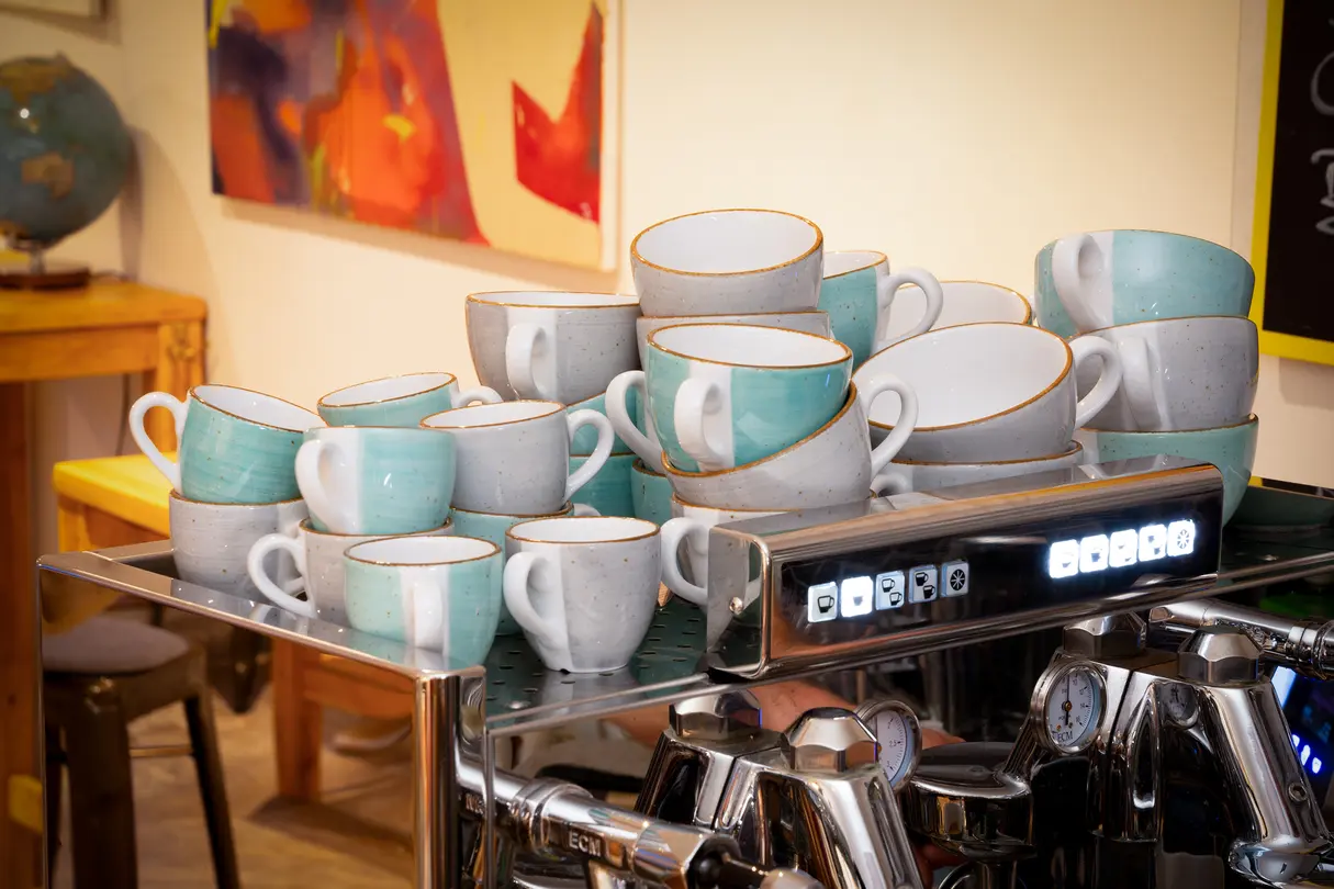 Kaffeetasse 8-teilig Vintage Nature