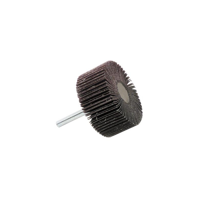 Roue à lamelles abrasives grain 60 Ø 60 x 30 mm