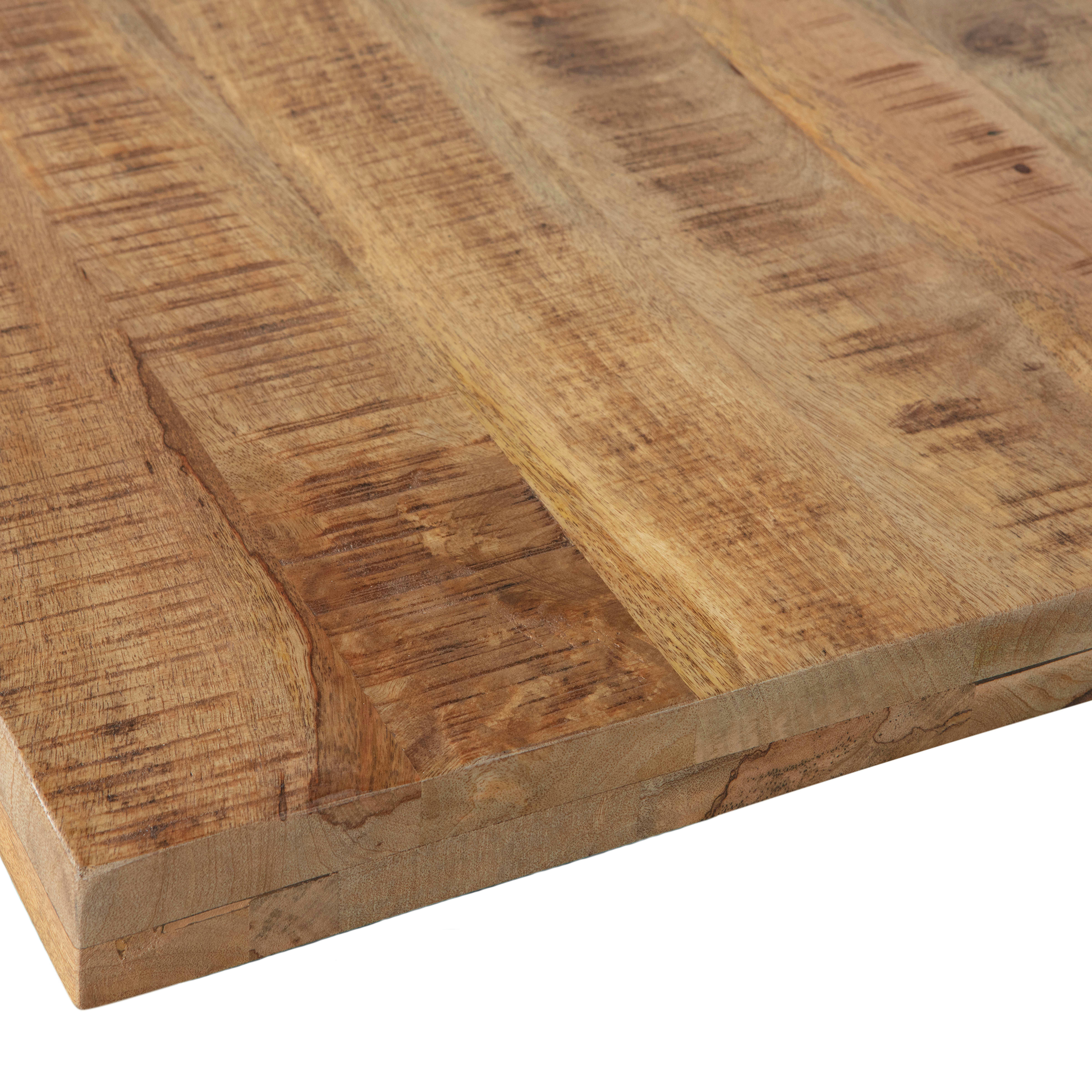 TABLO - Plateau de table en bois naturel 6 personnes