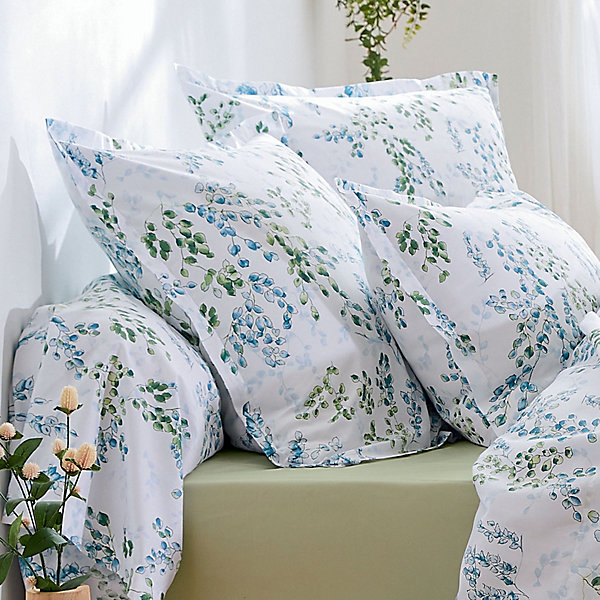Parure de couette feuilles de tilleul (260x240 cm - Vert)