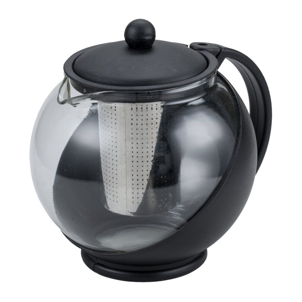 Théière en verre 1,2L avec infuseur en inox