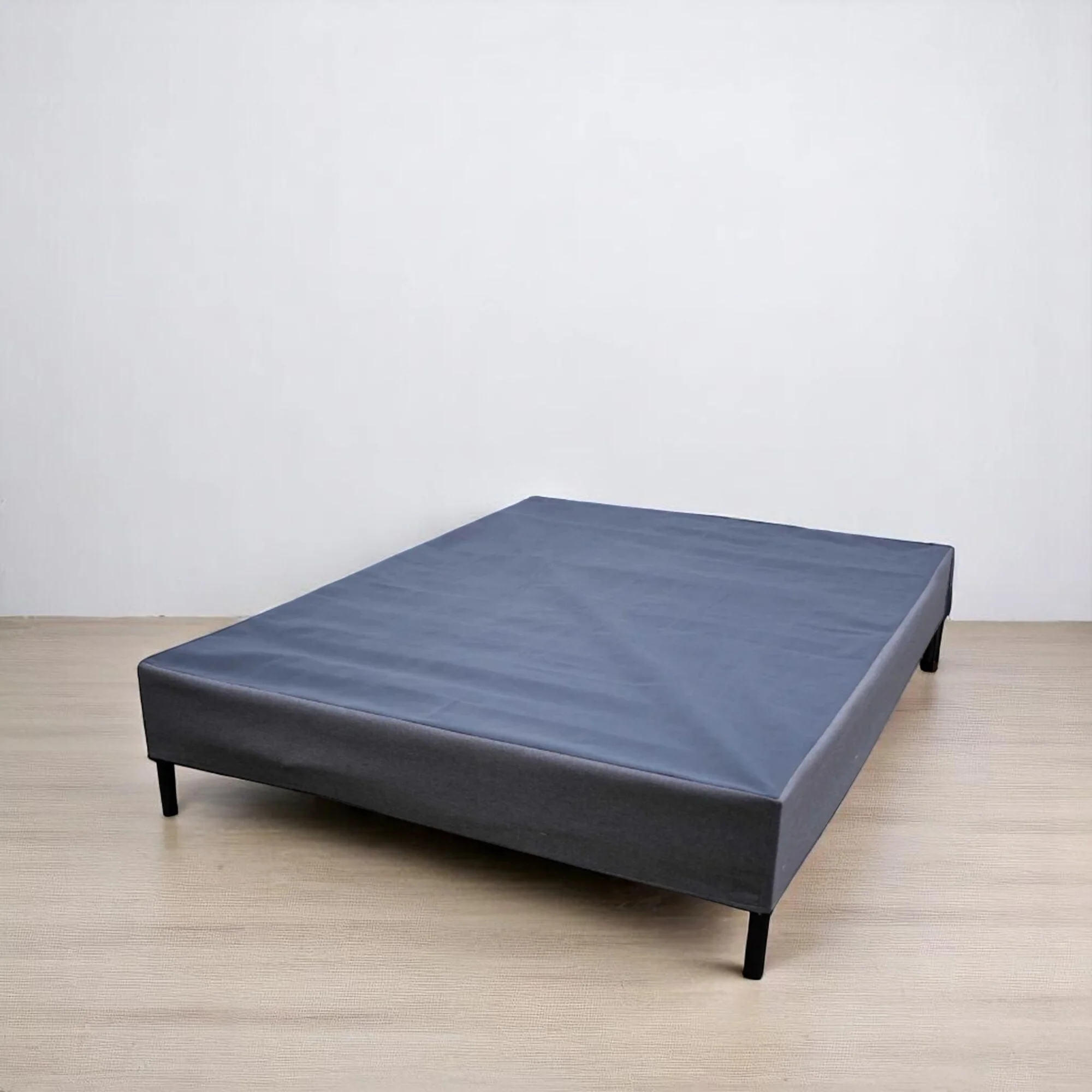 Queen/Full/Twin Metal Platform Bed Frame with Built-In Box Spring, Heavy-Duty Foundation, 1000 lb Capacity