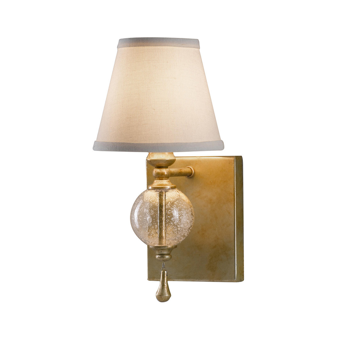 Kinkiet srebrny Argento 1xE14x40W wym:29,8x14x14,6cm IP20 Feiss
