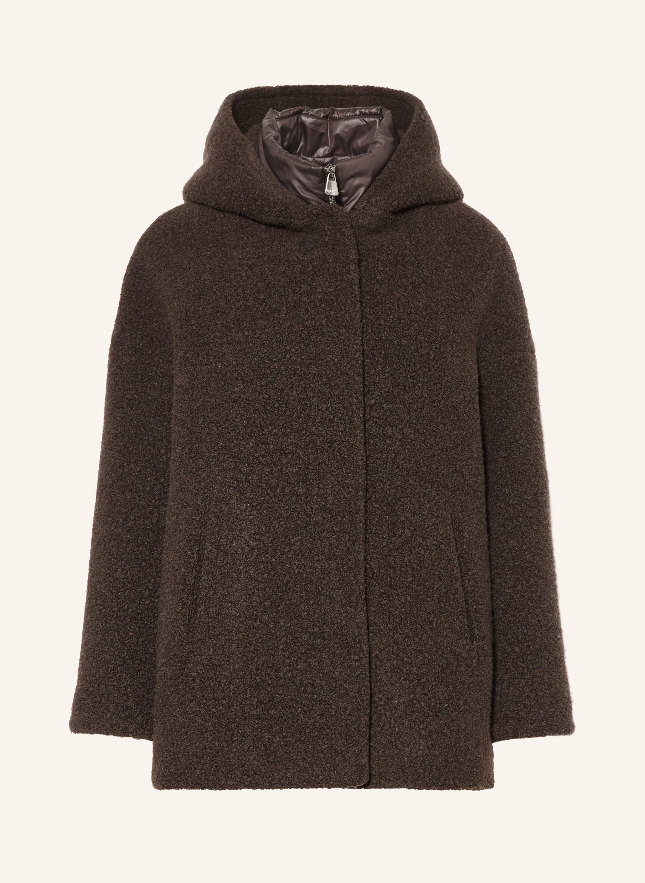 ICONS CINZIA ROCCA Teddyfell-Jacke mit herausnehmbarer Blende