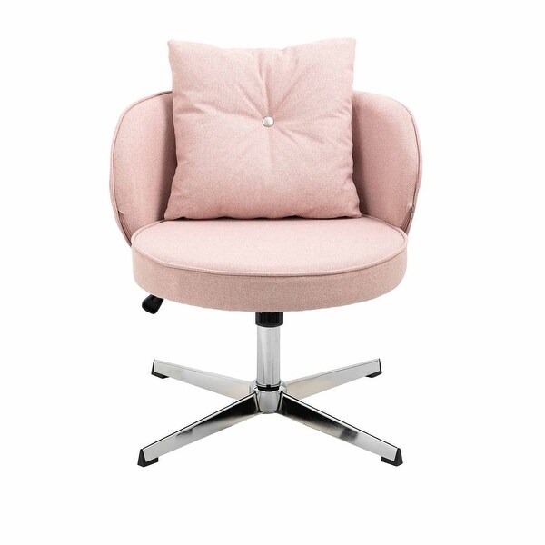 Classic Desk Chair, Vanity Chair, Arm Chair, Modern Adjustable Home Computer Executive Chair Swivel Task Chair for Living Room