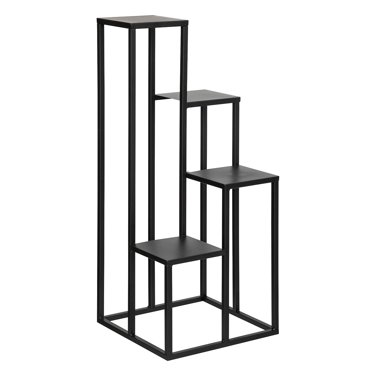 Plant holder Black metal, H.86,5 cm