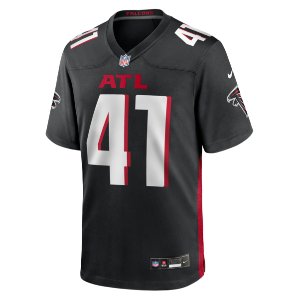 Ben Sauls Atlanta Falcons Nike Team Game Jersey -  Black