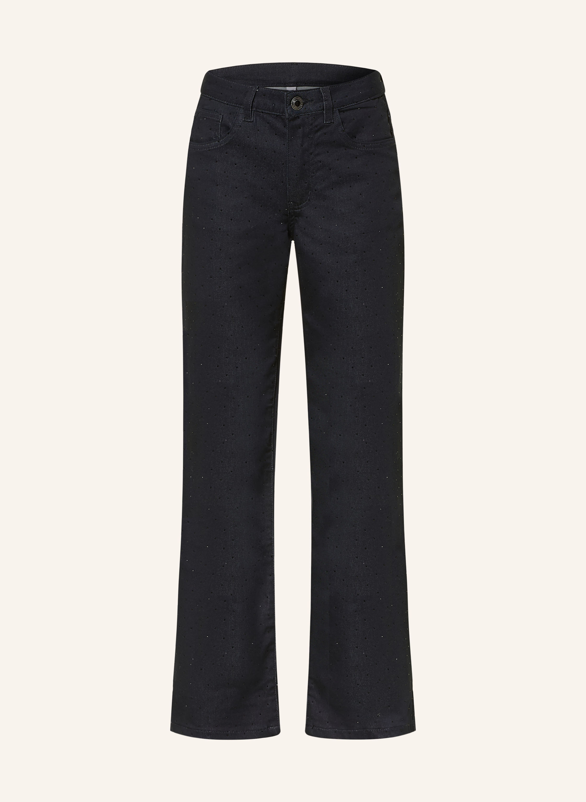 LIU JO Straight Jeans mit Schmucksteinen