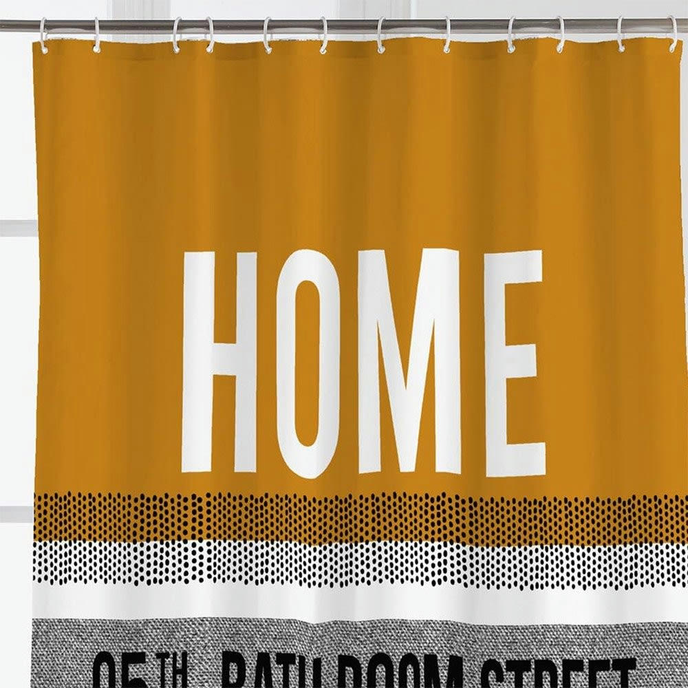 HOME STREET - Rideau de douche 180x200cm