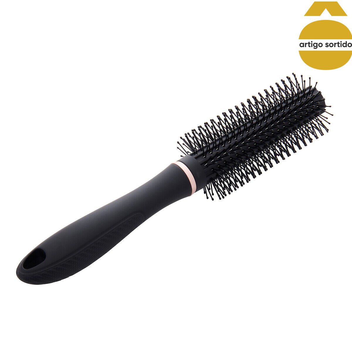 Escova de cabelo em plástico