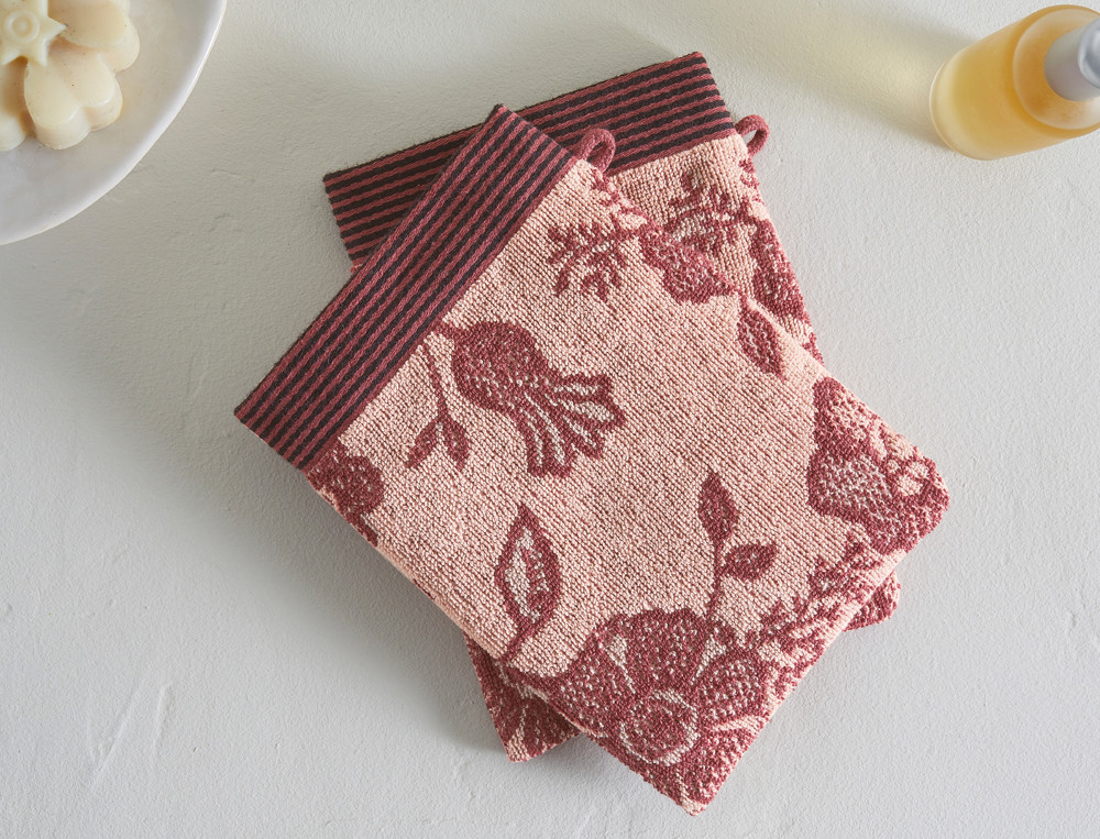 Lot de 2 gants jacquardByzance