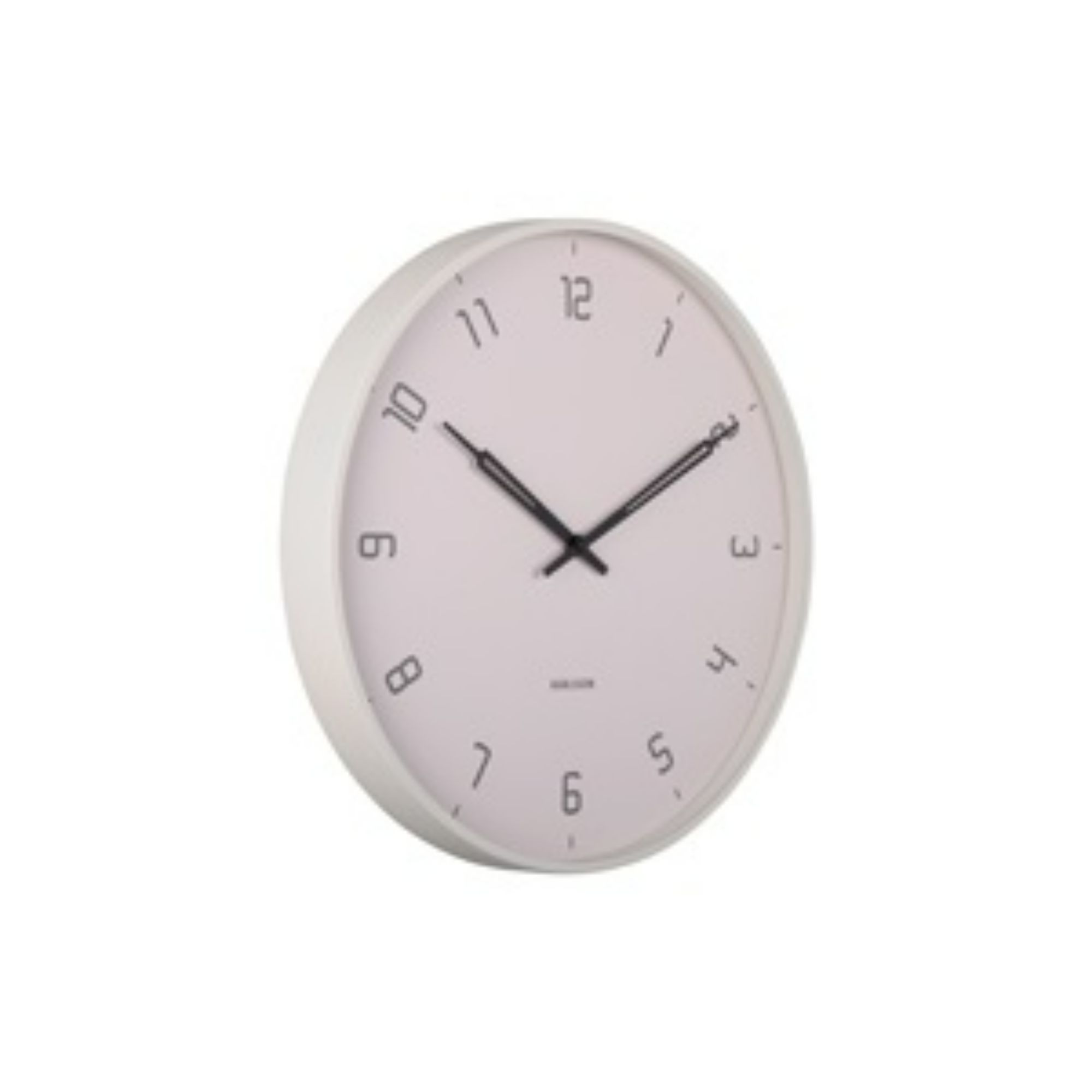Karlsson wandklok Stark - grijs - Ø40cm