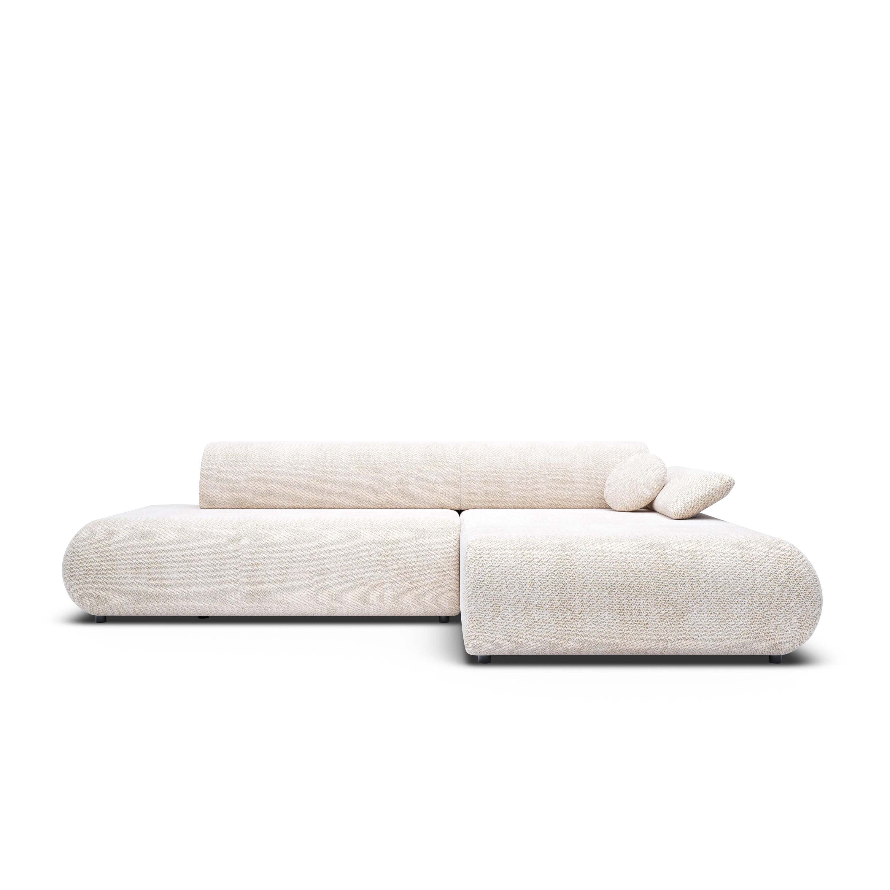 by fonQ Wisp Hoekbank met Chaise Longue Rechts met Slaapfunctie - Chen