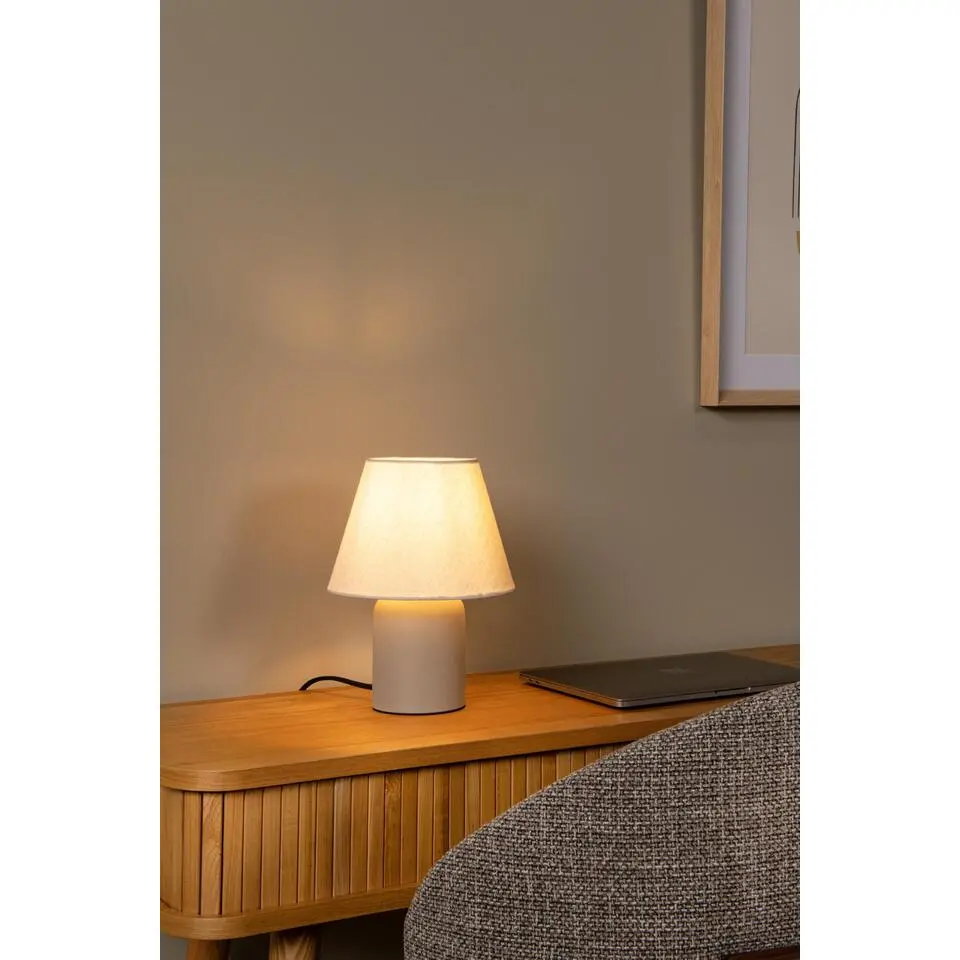 Lucide MACIA Tafellamp - Beige