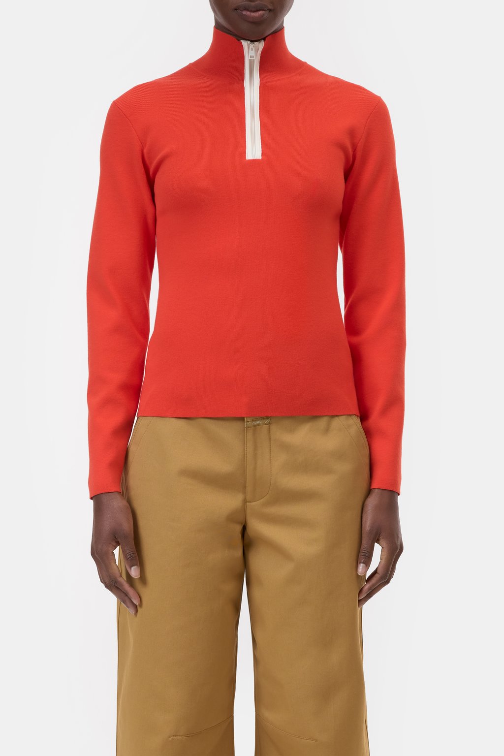 Pullover mit Reißverschluss