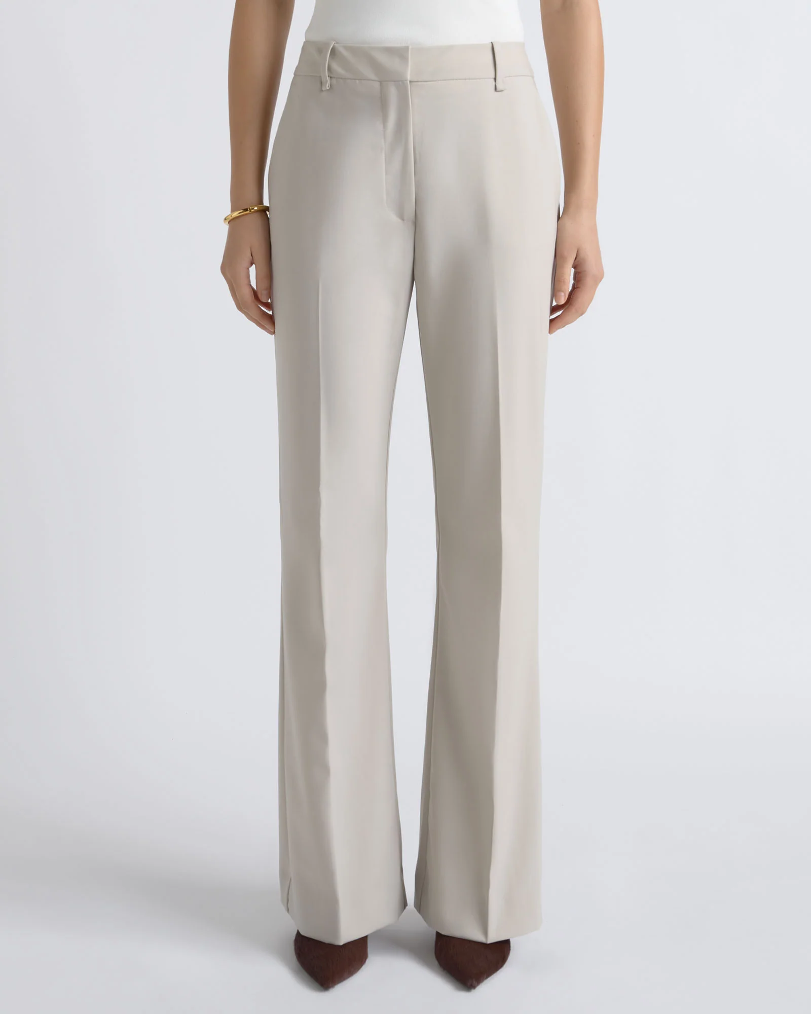 High Waisted Straight Leg Pant