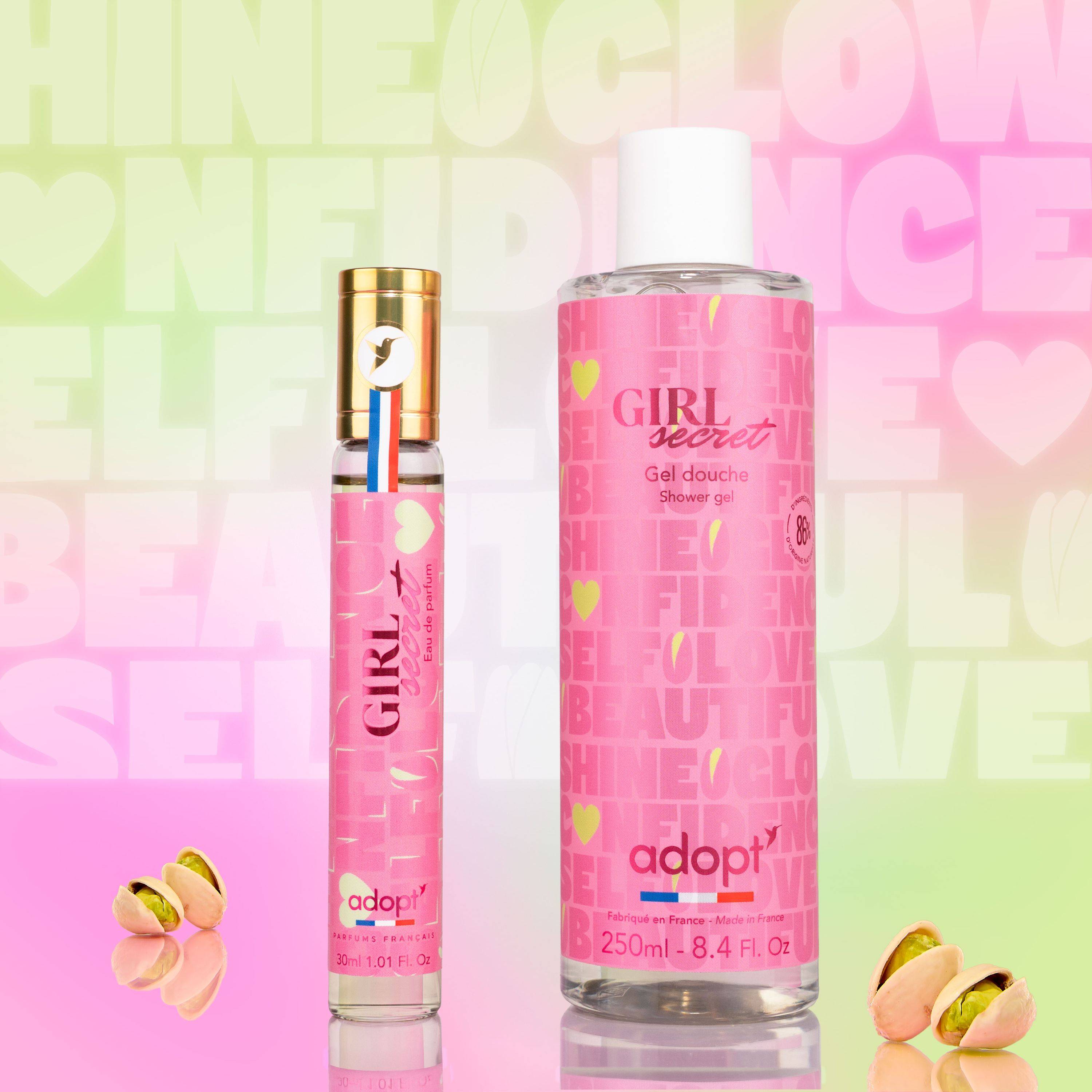 Girl SecretCoffret eau de parfum 30 ml   gel douche 250 ml