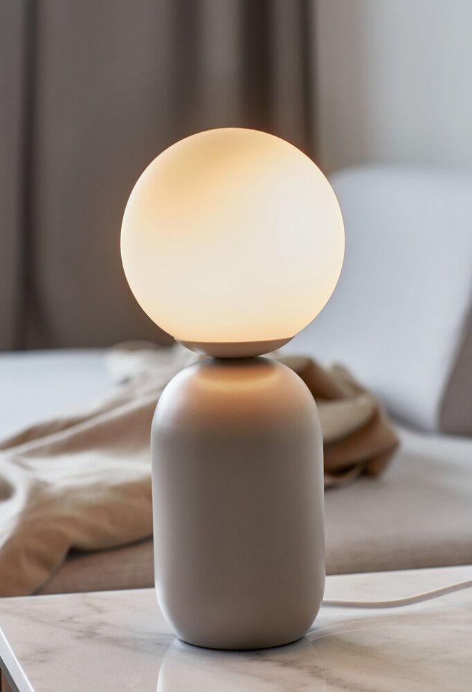 BORDLAMPE NORDLUX NOTTI GRÅ