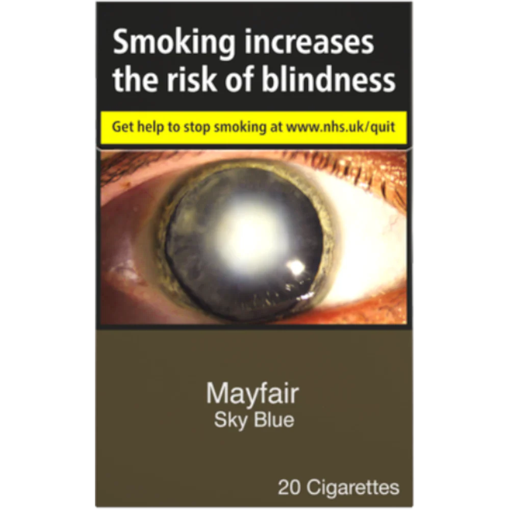 Mayfair Sky Blue Cigarettes 20 Pack