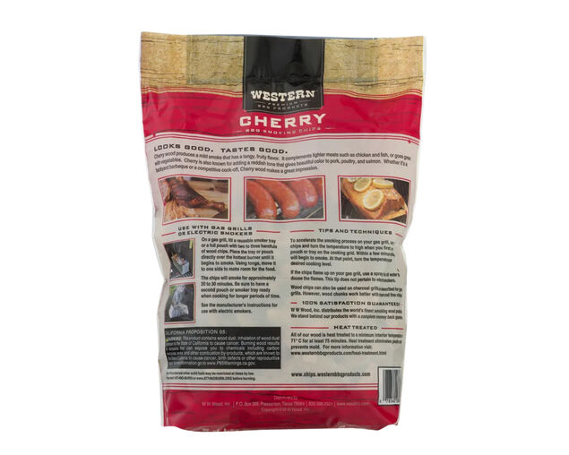Western Premium Smoking Wood Chips - Cherry