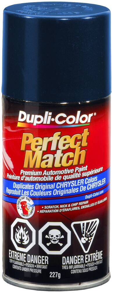 Dupli-Color Perfect Match Premium Acrylic Lacquer Automotive Aerosol Spray Paint, Water Blue, 227-g