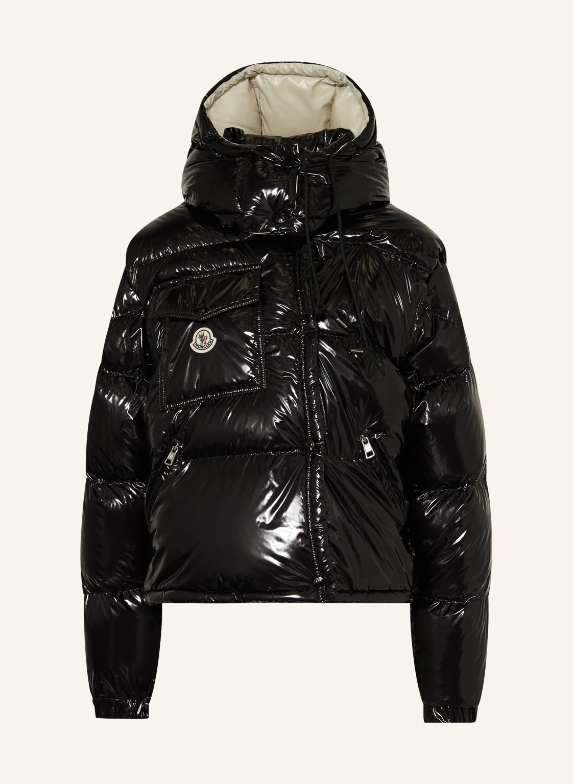 MONCLER Daunenjacke KARAKORUM RIPSTOP mit abnehmbaren Ärmeln und Kapuze
