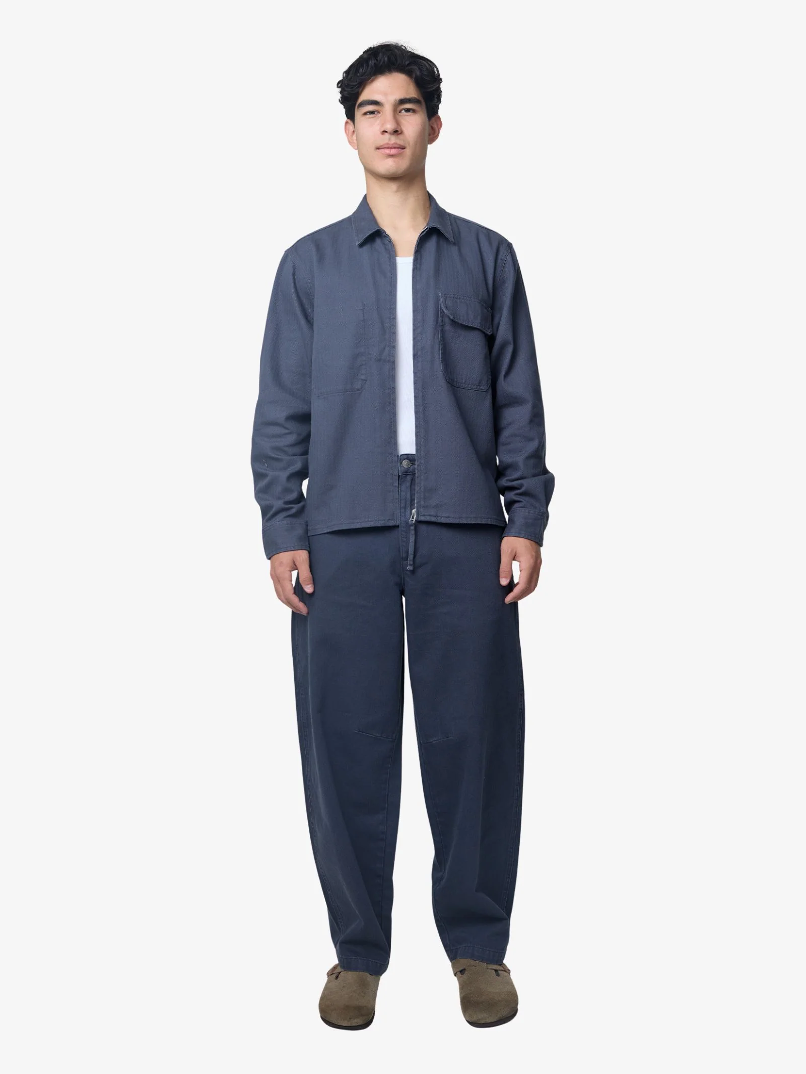 Nino Washed Cotton Overshirt
