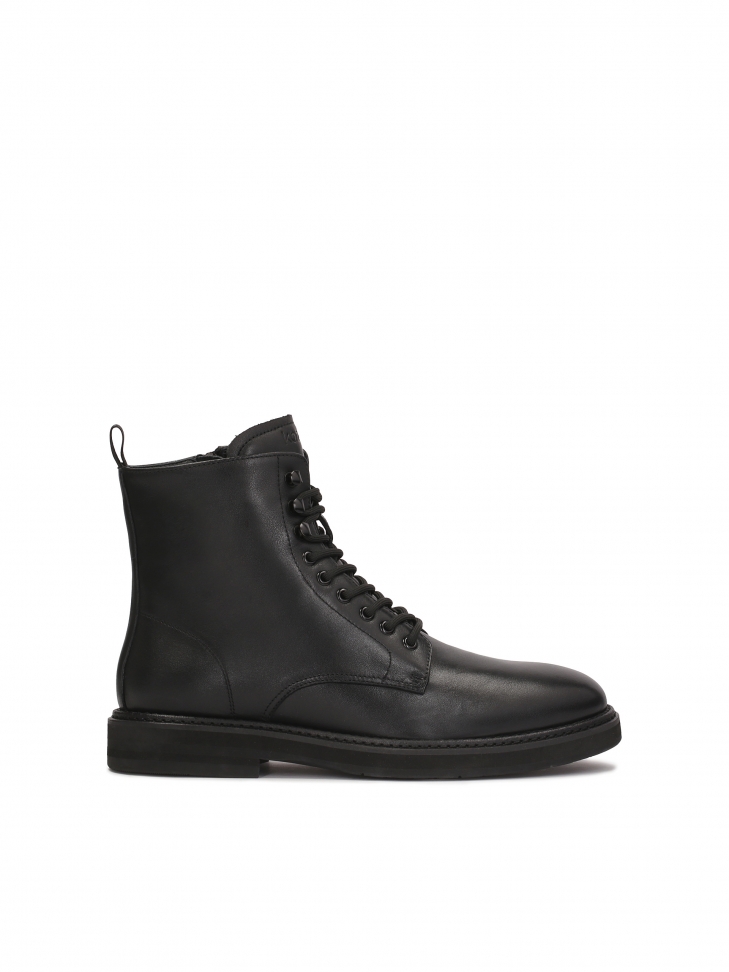 Classic men's boots in military style